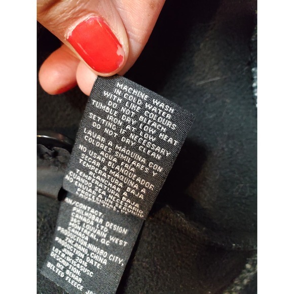 IKE BEHAR Coat Women Small Black White Plaid Collar Double Breasted Button Front - Picture 7 of 8